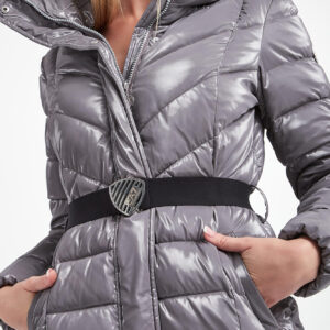 e22cc2d01acdce7e15789814dba04775955e49ae Płaszcz damski pikowany EA7 EMPORIO ARMANI