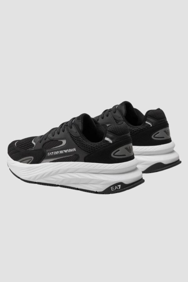 e259a0745c9b6db087c528e42cd663ee48434830 EA7 Czarno-białe męskie sneakersy