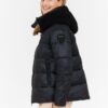 BLAUER Czarna puchowa kurtka damska Joy