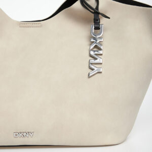 Torebka damska z imitacji zamszu Paula DKNY