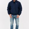 TOMMY JEANS Granatowa męska kurtka przejściowa z drobnym logo