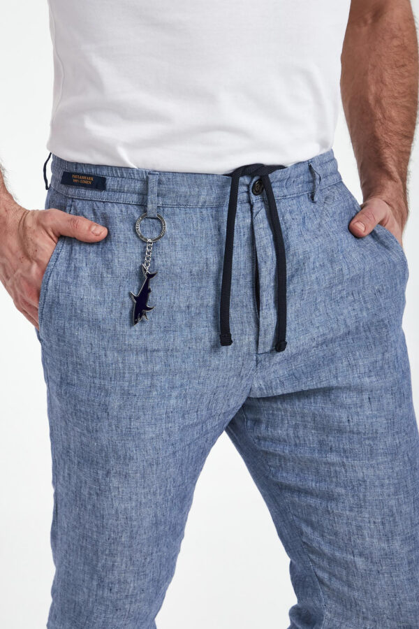 Spodnie męskie lniane PAUL&SHARK