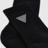 GUESS Czarne damskie sportowe skarpetki z kryształkami
