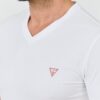 GUESS Biały męski t-shirt bawełniany Core Tee Str