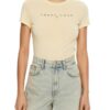 TOMMY JEANS Żółty t-shirt damski