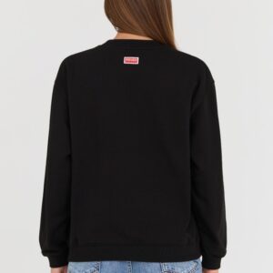 KENZO Czarna damska bluza TIGER VARSITY JUNGLE CREW-NEC
