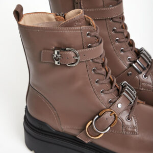 e6ae62b8cfdf64a6d19b5ec537a12b10fafd155d Trapery damskie skórzane Mia 19 PINKO