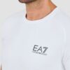 EA7 Biały męski t-shirt Ventus 7