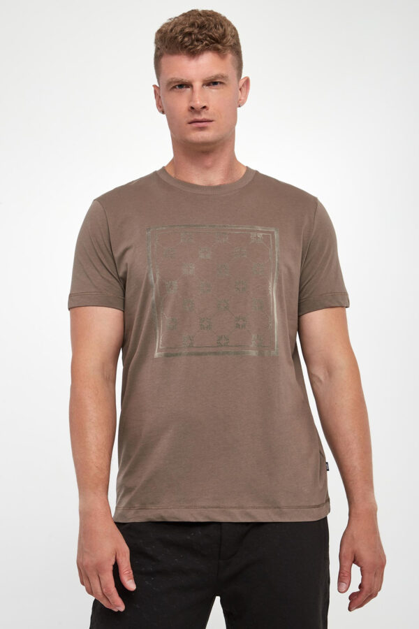 T-shirt męski z logo Bajo JOOP!