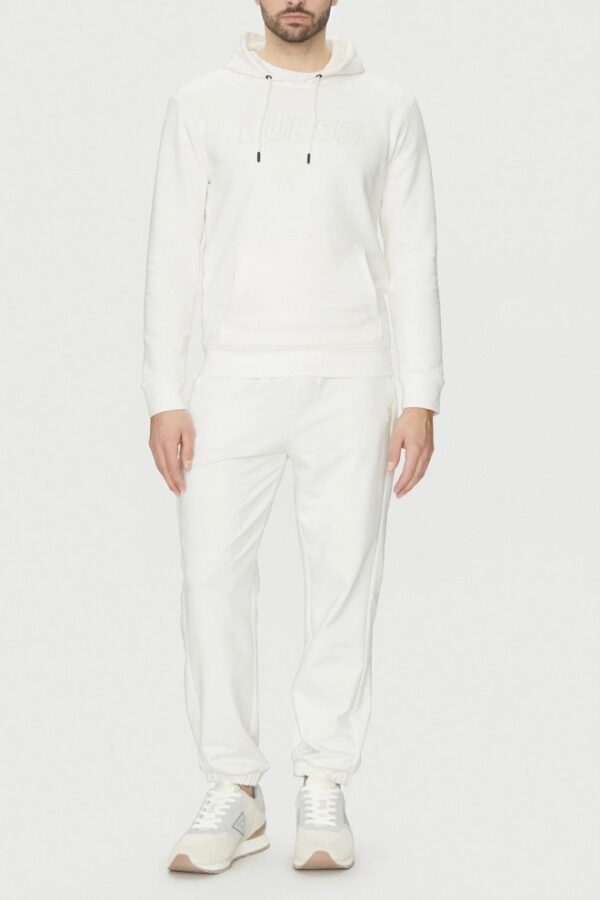 GUESS Biała bluza męska Aldwin