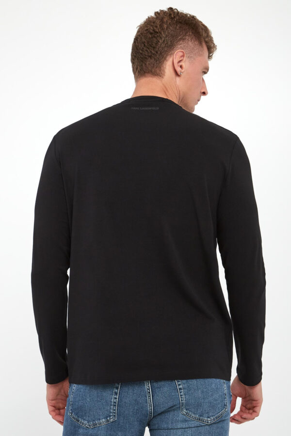 e7af73302f4728dc7905686b62dfcac9e7f1bf8a Longsleeve męski z logo KARL LAGERFELD