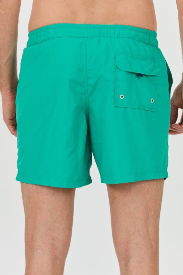 LA MARTINA Zielone męskie kąpielówki