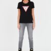 GUESS Czarny damski t-shirt bawełniany Original Tee