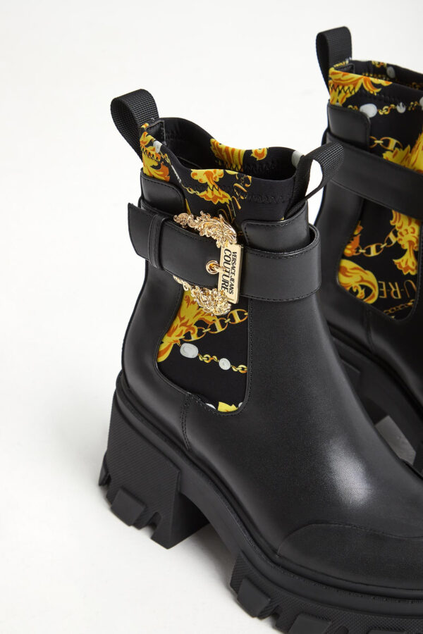 Botki damskie na obcasie VERSACE JEANS COUTURE