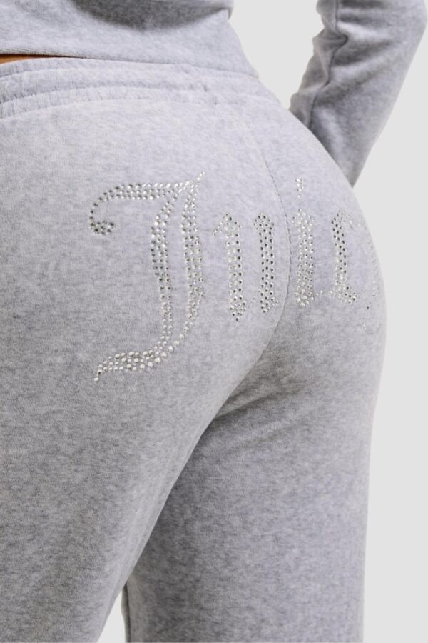JUICY COUTURE Szare damskie spodnie dresowe Tina Trackpants