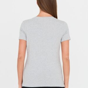 GUESS Szary damski t-shirt bawełniany Original Tee