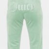 JUICY COUTURE Seledynowe damskie spodnie dresowe Tina