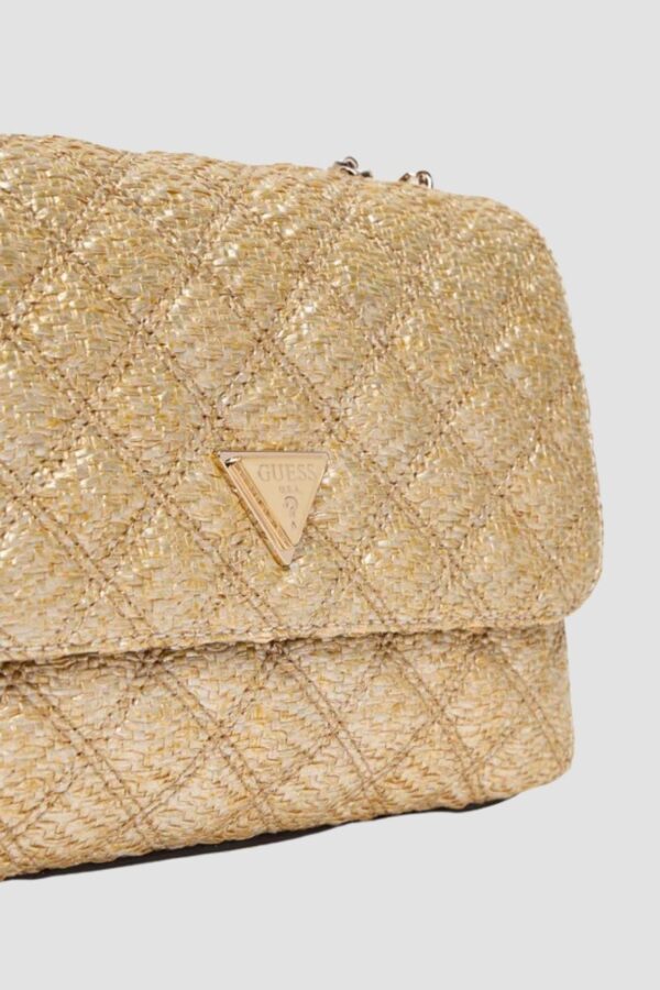 GUESS Złota damska kopertówka Giully 2