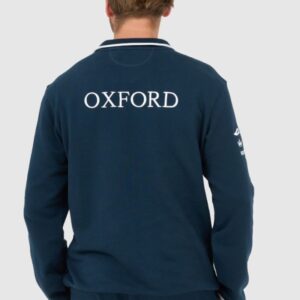 e9a5f3dcfe98a4a44dd4378ab5094af61e4f32f6 LA MARTINA Granatowa bluza męska z suwakiem