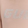 GUESS Beżowa damska bluza z cyrkoniami Cecilia