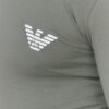 EMPORIO ARMANI Zielony longsleeve męski z logo