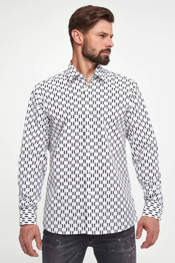 ea4b3a4931f52ecbe35d94eb2bdea0d6a3ddfbd1 Koszula męska KARL LAGERFELD