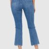 7 FOR ALL MANKIND Jasnoniebieskie jeansy damskie HW Slim Kick