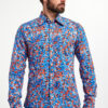 eb0b4cc5459aa46771a79735cfa4f46421883f4b Koszula męska w kwiaty DSQUARED2