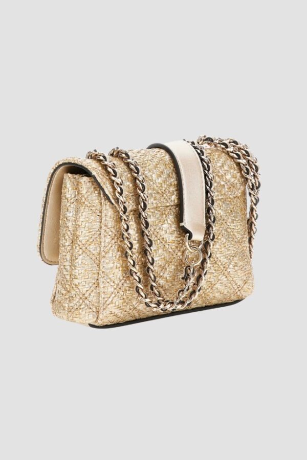 GUESS Złota kopertówka damska Giully Mini 2