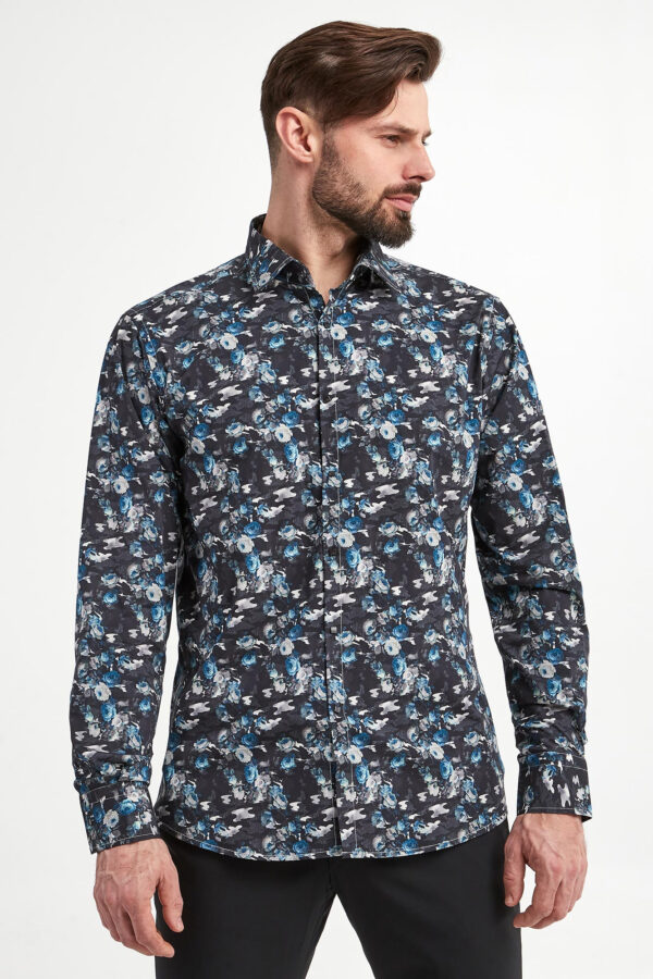 Koszula męska popelinowa KARL LAGERFELD