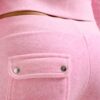JUICY COUTURE Różowe damskie spodnie dresowe Layla Low Rise Pocket
