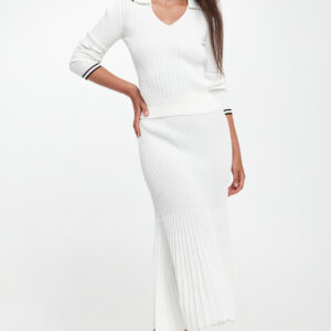 ec473e93af27b0490f76e71aef99f7d139303325 Sweter damski prązowany Linosa PINKO