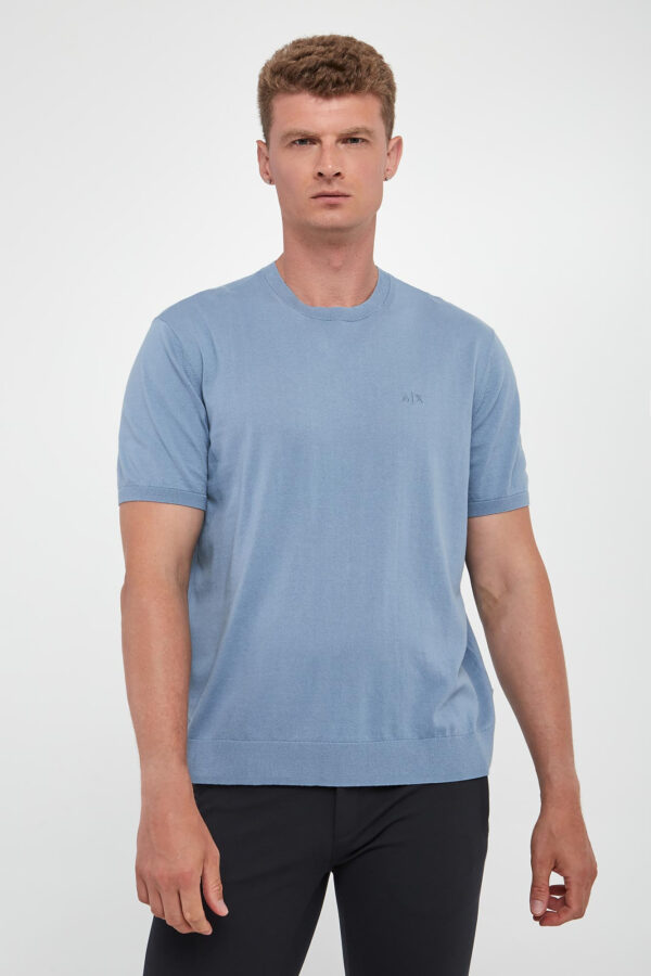 ec9622de9d4e9ccd27fa04a13b98e0cb768e9b1e Sweter męski z krótkim rękawem ARMANI EXCHANGE