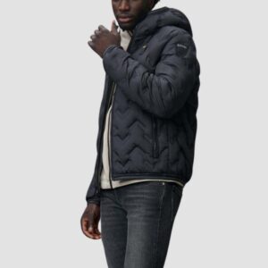 ed23d0f7f5cb1ba3adb9bde97b09a43ad4148fc6 BLAUER Czarna kurtka męska Pier Short Jackets