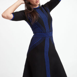 Sukienka dzianinowa KARL LAGERFELD