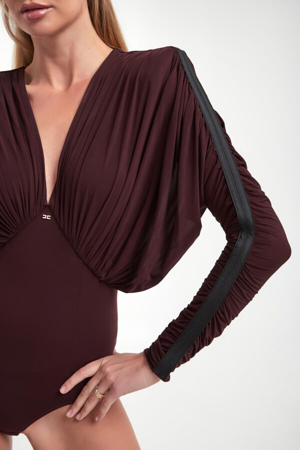 eddaaf4bbbc98fcde8fbdcfc594de185502d8a6c Body damskie marszczone ELISABETTA FRANCHI