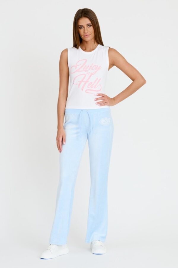 JUICY COUTURE Biały damski top Juicy As Hell Tank