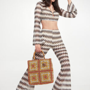 Top damski żakardowy TWINSET U&B