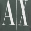 ee6c60b625b18e5c20ceebb87e6f17ee4db93c9b ARMANI EXCHANGE Szaro-zielony t-shirt męski z dużym logo