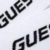 GUESS Białe sportowe skarpetki męskie Arlo
