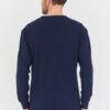 TOMMY JEANS Granatowy męski longsleeve