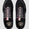 AERONAUTICA MILITARE Czarne męskie sneakersy Frecce Tricolori