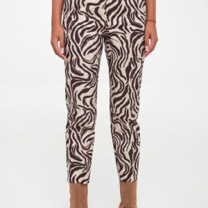 Spodnie damskie w zwierzęcy wzór JOOP!