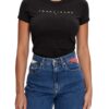 TOMMY JEANS Czarny damski t-shirt