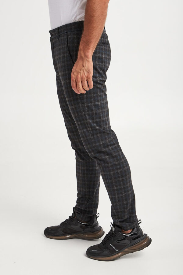 Spodnie męskie w kratę Maxton3-W JOOP! JEAN