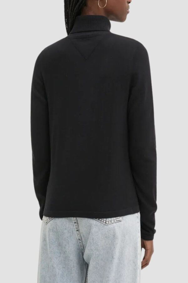 TOMMY JEANS Czarny damski golf