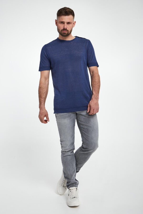 f26c7bd7073f09ff80ddd9cca99aea7ca84d109c T-shirt męski lniany LIU JO