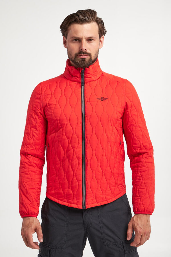 f2ae35a27315eaeeee101fcdc21a391e17ae060b Kurtka męska pikowana AERONAUTICA MILITARE