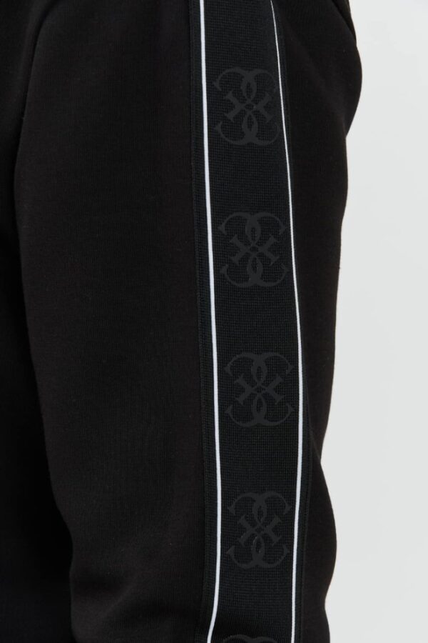 GUESS Czarna męska bluza Mickey Full Zip