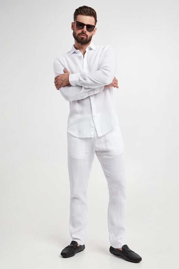 f2bf785248191404b8a6675f88e2d5feb455df98 Koszula męska lniana PAUL&SHARK